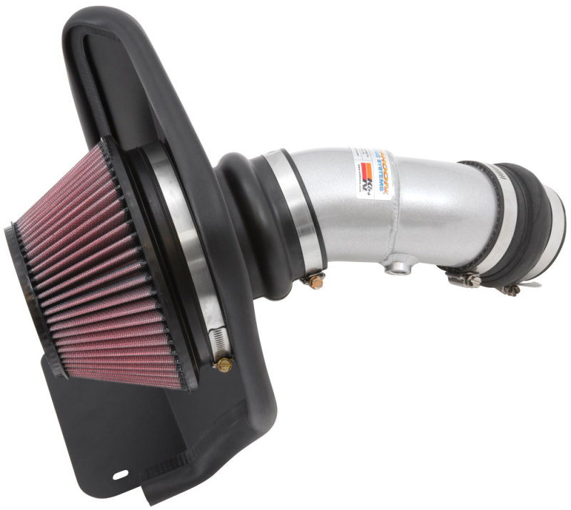 Kia Soul Performance Air Intake - K&N Engineering - Typhoon - Silver - `14-`20